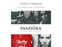 Tablet Screenshot of intreccipreziosi.com